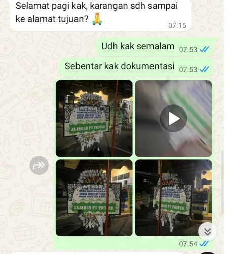 Pengiriman Papan Bunga Selamat Ballroom Wedding Jakarta Pusat