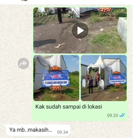 Pengiriman Karangan Bunga Ballroom Wedding Jakarta Pusat
