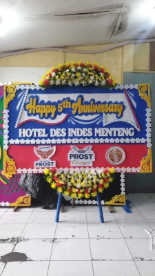 Papan Bunga di Ballroom Wedding Jakarta Pusat