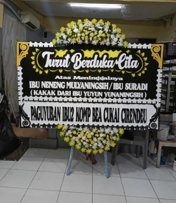 Papan Bunga di Ballroom Wedding Jakarta Pusat